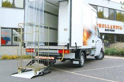 Slider lift for vans and light trucks DH-SC.04 400 kg The CITY SLIDER lift DH-SC.04 is specially designed for mounting on van chassis and light commercial trucks.