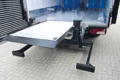 Slider lift for vans and light trucks DH-SC.05 500 kg The DH-SC.05 is the heavy-duty version of the CITY SLIDER lift and is usually mounted on van chassis and light commercial trucks.