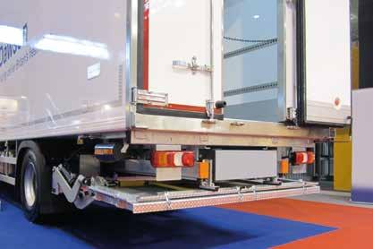 Slider lift for trucks & semi-trailers DH-SKS2.20 1500-2000 kg The DH-SKS2.