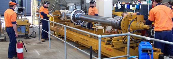 HYDRAULIC SERVICES Services Repair and Rebuilding of single and double acting hydraulic cylinders Custom