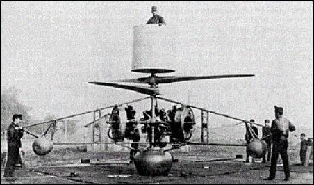 Early Contraptions Petroczy 1920 Stephan Petroczy, Austrian, assisted by Theodore Von Karman Build and flew coaxial rotor helicopter