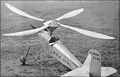 Autogyro Cyclic Pitch - 1931 E.