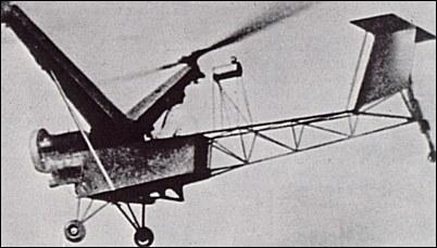 Early Helicopters Weir Company 1938 Weir Company, Scotland Side-by-Side rotor helicopter Cyclic pitch on blades