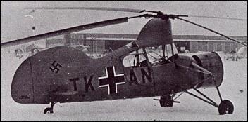 Early Helicopters Flettner 1939 Antoine Flettner, German First