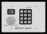 Exit Device - Delayed Egress Delay electronics packaged on a 3-gang wall plate for recessed wall mounting or surface wall mounting with optional junction box.