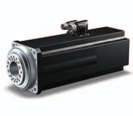 solution. Synchronous servo motor with hollow shaft and EnDat multiturn absolute encoder.