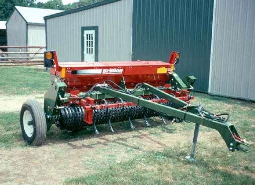 Brillion 8-FOOT SEEDER - A fee will be assessed at $7 per acre and $25 per day. - Used for seeding new pasture and an assortment of grasses and seeds.