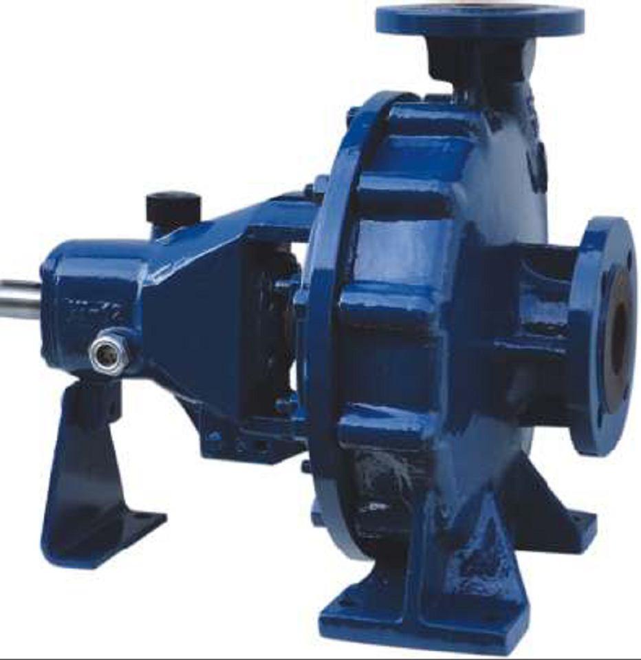 End Suction Pumps (CZ Series) Delivery Size : Up to 150 mm. Capacity : Up to 500 M3/Hr. Head up to 100 Mtrs.