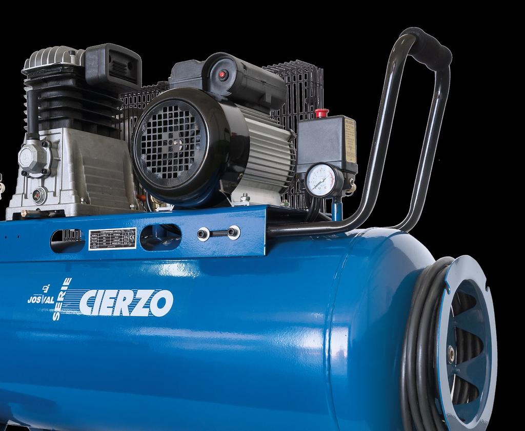 CIERZO series Features - Cast iron CYLINDER that extends its useful life and its performance. - Oversized FINS for best cooling. - Ductile CRANKSHAFT casting with double support for greater stability.