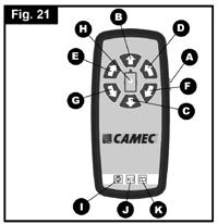 The colour of the traction indicator label (Fig.20A) should be in the green area. Turn on the battery power isolation switch (29). Before operating the manoeuvring system, release the handbrake.