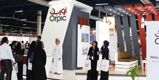 LOCAL AND INTERNATIONAL VISITORS VISITED ORPEC 2015 DURING THE THREE-DAY EXHIBITION.