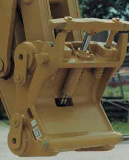 All Cat buckets can be fitted for Caterpillar Quick Coupler. The new Cat CW-Series Quick Couplers ake it possible for the operator to siply release one work tool and pick up the next.