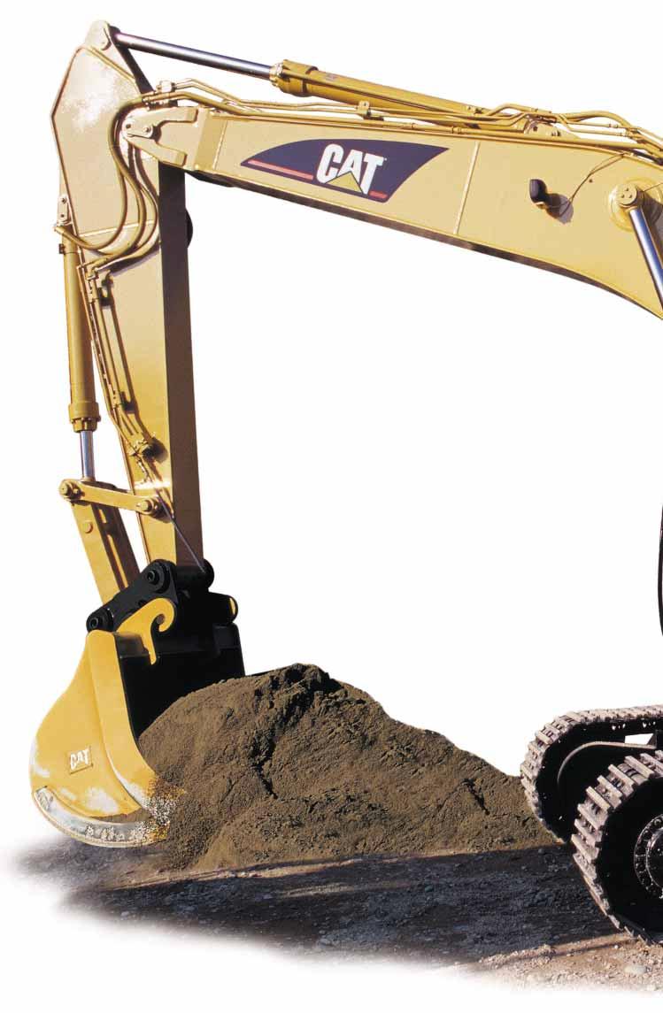and Hydraulic Excavators The C Series incorporates innovations for iproved perforance and versatility.