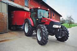 When equipped with a front end loader from the Case IH loader range, your Farmall JX will excel at lifting and handling big bales
