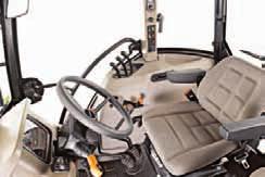 OPERATOR ENVIRONMENT TAKE A SEAT. THE COMFORT ZONE With wide-opening, solid glass doors and anti-slip steps, it s easy to get in and out of a Farmall JX.