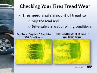 Steps to Maintain Your Tires Materials and Resources Part 2 Checking Your Tread