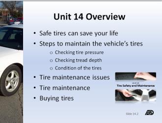 Materials and Resources Unit Objectives Slides 14.1 through 14.