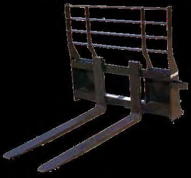 CONSTRUCTION PALLET FORK SPECIFICATIONS Overall Height 41 3/8 Overall Width 45 5/16 Overall