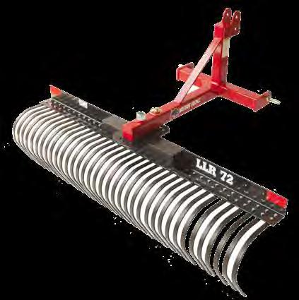HP. One-inch spacing between the heat-treated tines allows you to easily remove sticks, small rocks and other unwanted material.