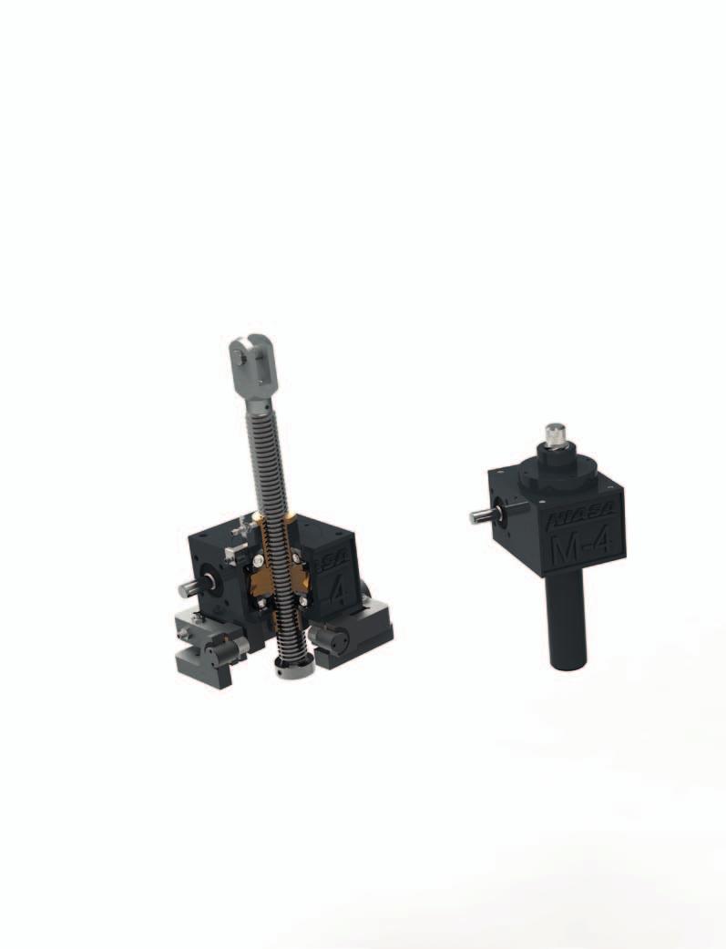 SCREW JACKS special configurations If the standard product range does not meet your requirements, please contact NIASA for customizing to any unit.