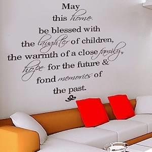 022) May this family be blessed - Wall