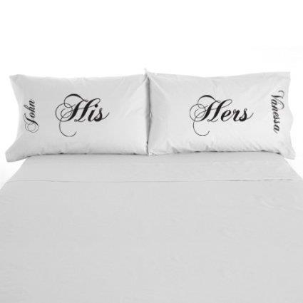 23 His and Hers Pillowcases (Code: 062) Made from lovely white