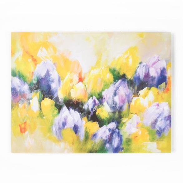 29 Tulips Printed Canvas by Marie Josee (Code: