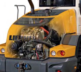 Reliable Liebherr Driveline Fewer Components Controlled Cooling The Intelligent Answer The Liebherr driveline includes a self-locking hydraulic brake, which means the additional wet brake discs are
