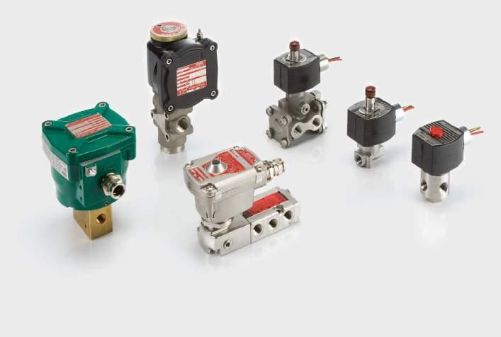 Single solenoid certified solenoid valves Manual reset valves SAFETY SOLUTIONS ASCO has dedicated solutions to operate your safety valve with a high degree of integrity.