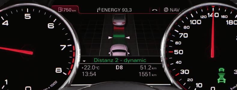 Audi side assist uses 2 radar sensors to measure the vehicle s distance from other vehicles it has detected as well as the speed difference between them.
