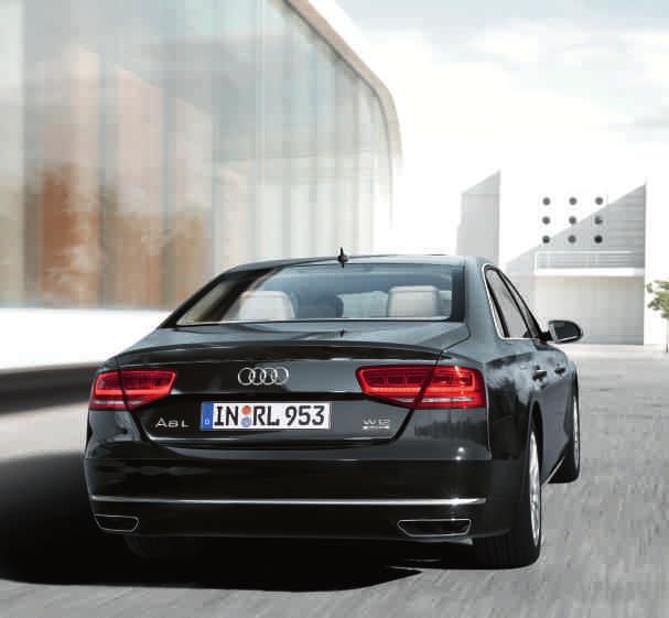 acceleration: your Audi A8 L W12 accelerates from 0 to 100 km/h in just 4.7 seconds.