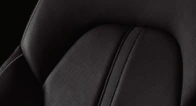 Leather upholstery and trim Valcona leather, balao brown/snow white Natural leather, black Natural leather, nougat brown Valonea leather, black² Valcona leather brass beige/granite grey Natural
