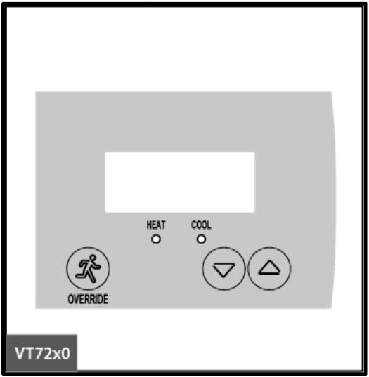 Installation Guide SE7200 Series 13 USER INTERFACE Unoccupied mode override An Override can be made during an unoccupied period.