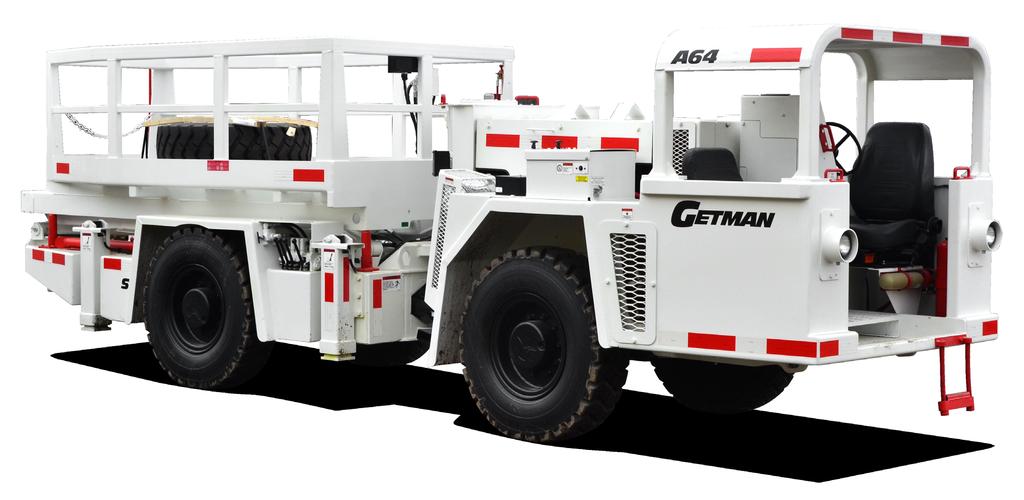 A64 SL-S Getman scissor lifts are a key component of underground mining operations, supporting electrical installations, ventilation fan and ducting installations, pipe installations, ground support