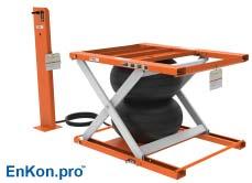 A-Series Air Scissor Lift Tables Page 15 Model ALS01 Options Section 2 Travel 24 Rotate Options 13320 Rotate high grade bearing - no detent 13689 Rotate high grade bearing - w/spring