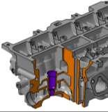 Design and simulation of a cylinder head structure for a compressed natural gas direct injection engine Table 1.