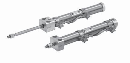 ir Cylinder: Direct Mount, Non-rotating Rod Type Single cting, Spring Return/Extend Series RK Ø 1, Ø RoS ow to Order Cylinder standard stroke Refer to s on page 9.