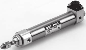 ir Cylinder: With End Lock Series CBJ2 The air cylinder is equipped with end lock function.