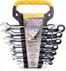 8-02090-13528-6 11/16 x 3/4" 13529 UPC: 8-02090-13529-3 HANG TAB Master: 100 Inner: 10 11 pc Combination Full Polish Wrench Sets - Fully polished and chrome