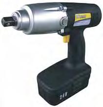Mechanic's Tools 24v Cordless Impact Wrench - Delivers 280 lb/ft of maximum torque - 1/2" DR anvil is heat treated for strength and