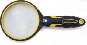 16505 - CARDED UPC: 8-02090-16505-4 Magnifying Glass with LED Light - Bright LED light illuminates