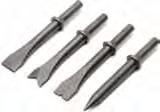 Assortment of the 4 most popular chisels for Vaper 19709 Air Hammer and other similar models with.