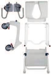Ocean Stable, stainless steel frame Individually adjustable seat height: no tools required Machine-washable