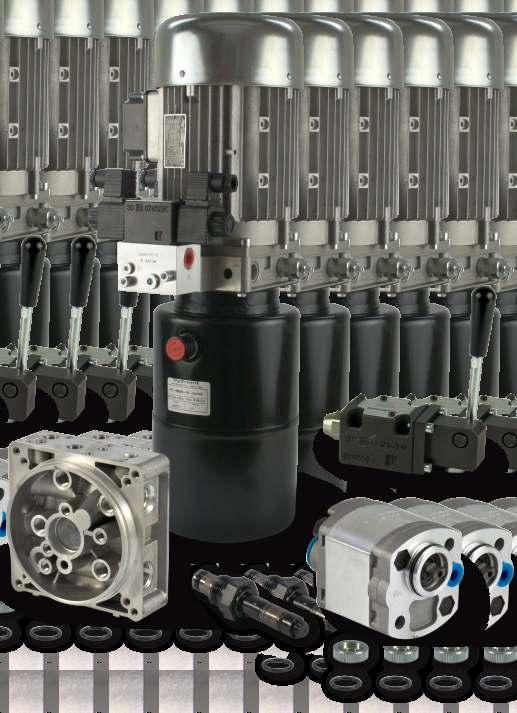 Hydronit hydraulic range hree main families: ower ack Micro, ower ack Compact, Electropumps ull sharing the