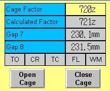 ABC User Manual 4.1. Cage Factor Coarse Tuning When controlling the calibrator cage position the actual cage position feedback has a long delay.