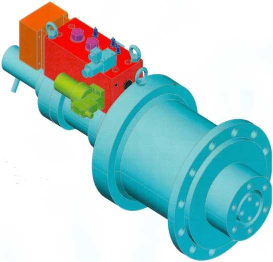Page 17 Model of linear single acting stop valve