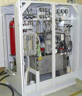 Page 18 Hydraulic power units have a closed steel frame with doors (according to customer requirements); Drip