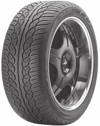 30/35/40/45/50/55/60/65 Series Features Aggressive Directional Design Perpetual Contact Patch Reinforced Shoulder Blocks Circumferential Center Groove Dimples Benefits Unique tread design and