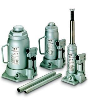 Universal jacks JH Universal jacks JH Capacities from 2 to 50 tonnes Yale universal jacks supply high forces for general operations like lifting, pushing, moving, supporting of all kind of loads.