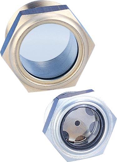Fluid Level Sight Windows LSW Lenz Fluid Level Sight Windows are designed for quick visual inspection and can be used to show presence of oil in gear cases, bearing housings, or can be used to
